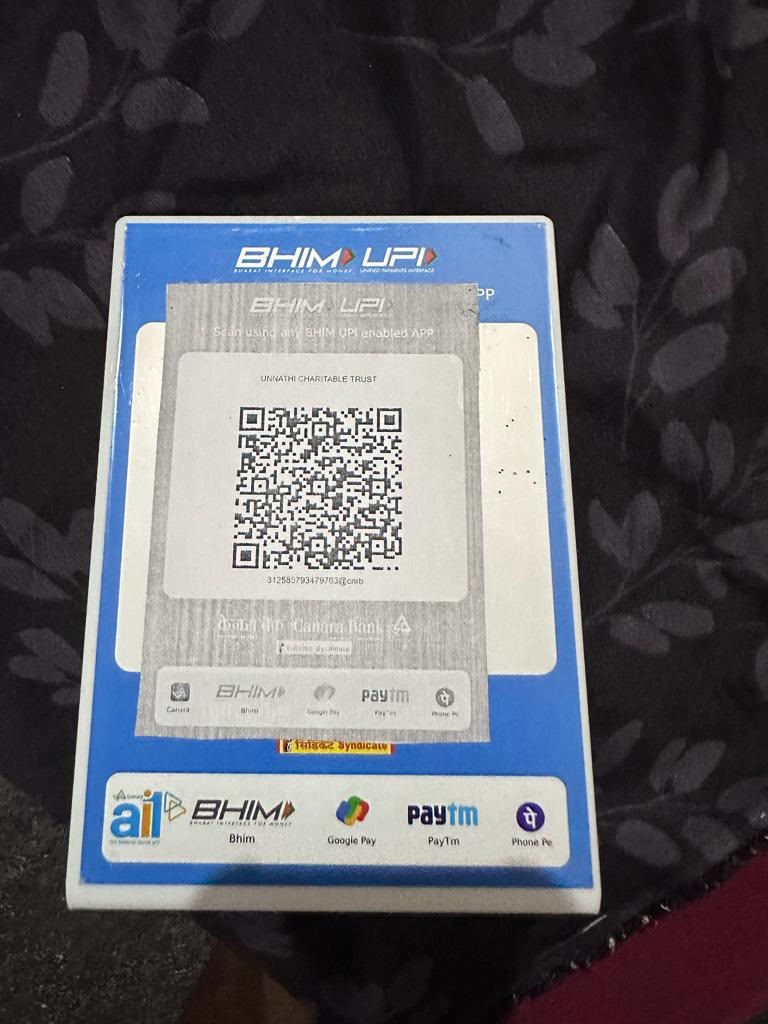 Donate UPI QR Code
